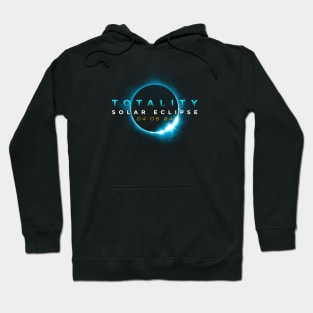 North American Total Solar Eclipse 2024 Totality 04.08.24 graphic Hoodie